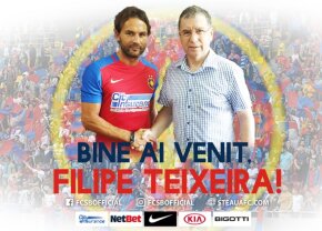 FOTO Primele imagini cu Teixeira în tricoul lui FCSB! Ce număr va purta + declarațiile portughezului
