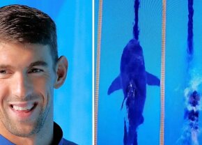 VIDEO Michael Phelps într-o întrecere inedită cu un rechin!