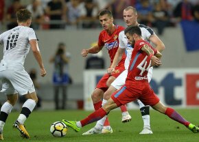 FCSB - Plzen » Enache, o nouă prestaţie slabă în prima repriză a partidei cu Plzen