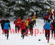 FOTO » Dinamoviştii s-au jucat astăzi pentru prima oară cu mingea în 2010