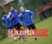 FOTO / Timişorenii au efectuat un antrenament dur, desfăşurat pe ploaie!