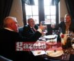 FOTO EXCLUSIV / Mircea Sandu a făcut cinste cu ocazia realegerii la şefia FRF