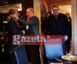 FOTO EXCLUSIV / Mircea Sandu a făcut cinste cu ocazia realegerii la şefia FRF