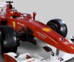 Ferrari şi-a prezentat monopostul pentru 2010. Vezi cum arată maşina cu care vor concura Alonso şi Massa!