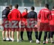 Vezi imagini de la antrenamentul de astăzi al "cîinilor" din Antalya