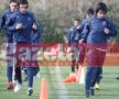 FOTO / Vezi imagini de la primul antrenament al fraţilor Karamian la Steaua!