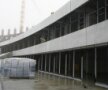 Vremea a dat peste cap şi lucrările la Naţional Arena » Pe minus 5%