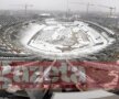 Au rămas la 60 la sută din construcţia Stadionului Naţional. Vezi imagini!