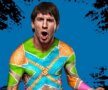 FOTO / Messi, Torres şi Lampard s-au vopsit în culori pentru o reclamă