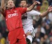 FOTO / "Galacticii" sînt eroi după meciul cu Sevilla