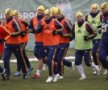 GALERIE FOTO / Naţionala Under-23 pregăteşte amicalul cu Italia la Mogoşoaia