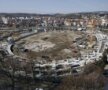 FOTO / Vezi stadionul de 40 de milioane de euro al lui U Cluj în lucru!