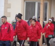 Jucătorii Unirii s-au antrenat astăzi pentru prima dată