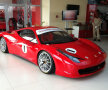 F458, maşina de competiţie a celor de la Ferrari, a fost lansată astăzi la Bucureşti