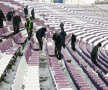 Stadionul "Dan Păltinişanu" a fost deszăpezit şi se prezintă în cele mai bune condiţii