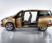 Ford a prezentat aseară conceptul BMax,  care prefigurează modelul ce va fi produs în 2012 la Craiova