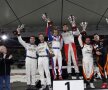 Podiumul de premiere cu Alain Prost pe prima poziţie