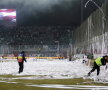 Coregrafie sud-americană cu sute de role de hîrtie înaintea derby-ului Rapid-Dinamo!