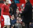 Rooney a avut schimburi dure cu managerul Ferguson şi anul trecut, înainte de a semna un nou contract
Foto: Reuters