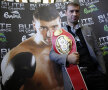 Lucian Bute, dublă imagine, din ring şi din afara lui Foto: Raed Krishan