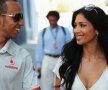 Nicole Scherzinger şi Lewis Hamilton