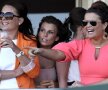 Coleen Rooney (în centrul imaginii) Ladies Day