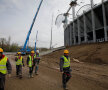 FOTO National Arena e gata la sfîrşitul lui iunie » Acum se montează acoperişul la noul stadion!