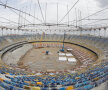 FOTO National Arena e gata la sfîrşitul lui iunie » Acum se montează acoperişul la noul stadion!