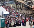 FOTO Interes incredibil pentru noua arenă din Bucureşti » Peste 20.000 de persoane au văzut deja National Arena