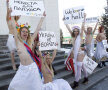 Grupul "Femen" din Ucraina loveşte din nou