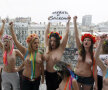 Grupul "Femen" din Ucraina loveşte din nou