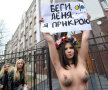 Grupul "Femen" din Ucraina loveşte din nou