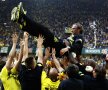 Antrenorul Jurgen Klopp e în al nouălea cer după primul mare succes din carieră Foto: Reuters