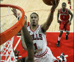 Conducătorul de joc al echipei Chicago Bulls, Derrick Rose