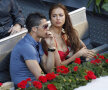 Cristiano Ronaldo și Irina l-au încurajat pe Nadal. foto: reuters