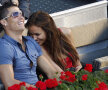Cristiano Ronaldo și Irina l-au încurajat pe Nadal. foto: reuters