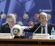 Michel Platini a ţinut o conferinţă de presă la Bucureşti