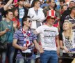 Suporterii gălăţeni au umplut tribunele stadionului la "finala campionatului", cu Timişoara