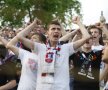 Suporterii gălăţeni au umplut tribunele stadionului la "finala campionatului", cu Timişoara