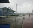Furtuna a ţinut meciul suspendat timp de două ore
