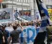 Suporterii Universităţii Craiova au protestat astăzi împotriva finanţatorului Adrian Mititelu