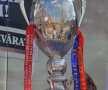 FOTO / Trofeul Cupei României a ajuns la Braşov!