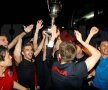 Steliştii au sărbătorit cu şampanie succesul cu Dinamo