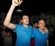 Steliştii au sărbătorit cu şampanie succesul cu Dinamo