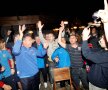 Steliştii au sărbătorit cu şampanie succesul cu Dinamo
