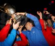 Steliştii au sărbătorit cu şampanie succesul cu Dinamo