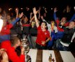 Steliştii au sărbătorit cu şampanie succesul cu Dinamo