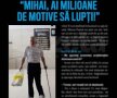 Lupta lui Neşu » EXCLUSIV în ziar şi pe iPad, un reportaj răscolitor despre recuperarea celor cu fracturi de coloană