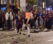Incidente între fani şi poliţişti