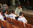 Echipa naţională a sărbătorit ziua de 1 iunie participînd la un spectacol oferit copiilor din centrele de plasament
